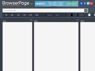Screenshot sito: BrowserPage