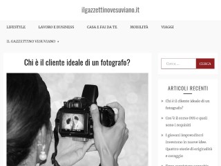Screenshot sito: Il Gazzettino Vesuviano