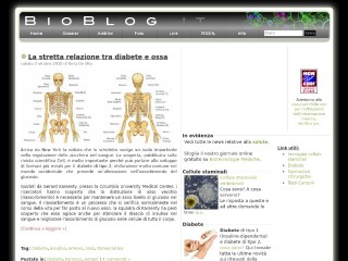 Screenshot sito: Bioblog.it