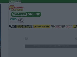 Screenshot sito: Camperonline.it