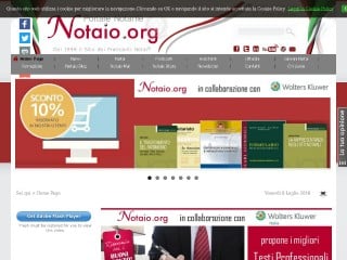 Screenshot sito: Notaio.org