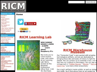 Screenshot sito: RICM