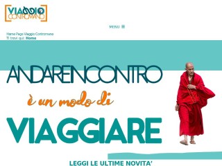 Screenshot sito: Viaggio ControMAno