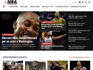 Screenshot sito: NBAreligion.com