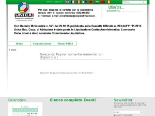 Screenshot sito: Periodico Prima Casa