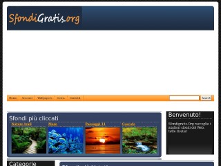 Screenshot sito: Sfondigratis.org