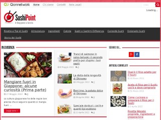 Screenshot sito: SushiPoint