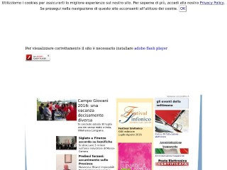 Screenshot sito: Provincia di Massa Carrara