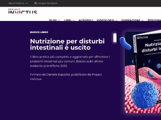 Screenshot sito: Project inVictus