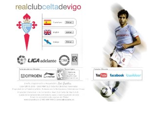 Screenshot sito: Celta Vigo