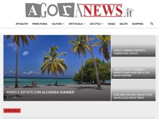 Screenshot sito: Agoranews.it