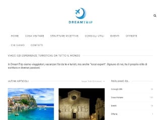 Screenshot sito: Dreamtip