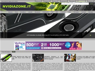 Screenshot sito: NVIDIAZone.it