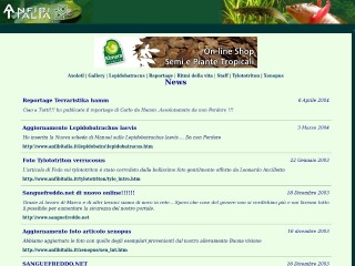 Screenshot sito: Anfibitalia.it