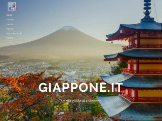 Screenshot sito: Giappone.it