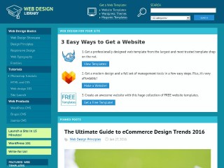 Screenshot sito: Webdesign.org