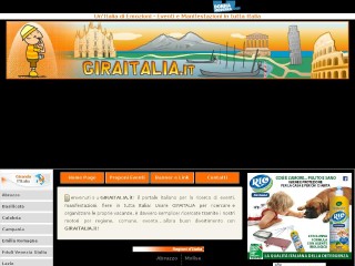 Screenshot sito: GiraItlia.it Capodanno