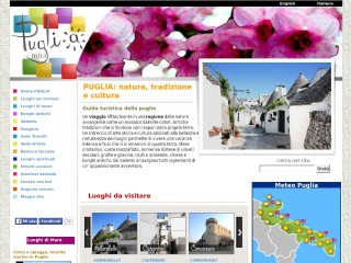 Screenshot sito: MiraPuglia