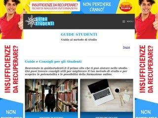 Screenshot sito: Guidastudenti.it