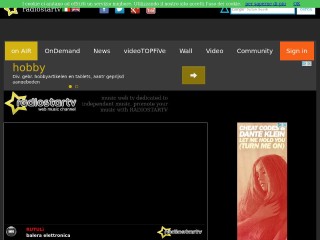 Screenshot sito: Radiostar.it