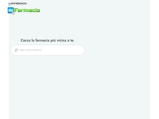 Screenshot sito: In-Farmacia.it