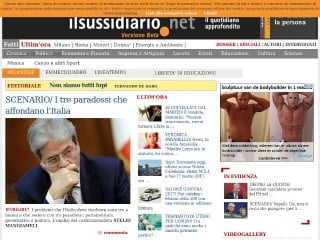 Screenshot sito: IlSussidiario.net