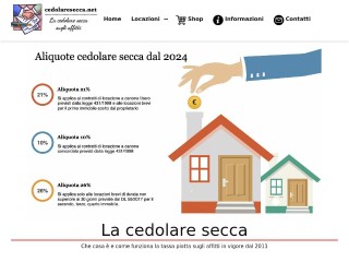 Screenshot sito: Cedolaresecca.net