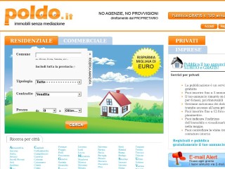 Screenshot sito: Poldo.it