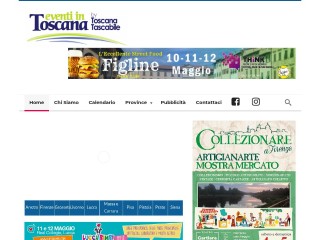 Screenshot sito: ToscanaTascabile.it