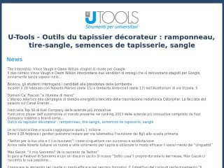 Screenshot sito: Utools