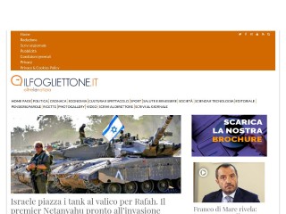 Screenshot sito: IlFogliettone.it