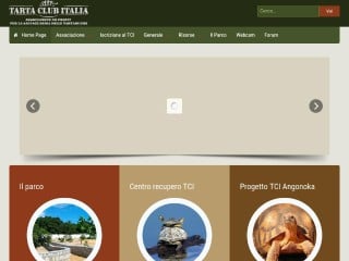 Screenshot sito: Tarta Club Italia