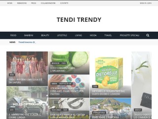 Screenshot sito: Tendi Trendy