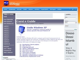 Screenshot sito: Guida Windows XP