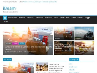 Screenshot sito: iBeam.it
