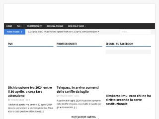Screenshot sito: InfoIVA