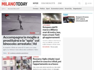 Screenshot sito: MilanoToday