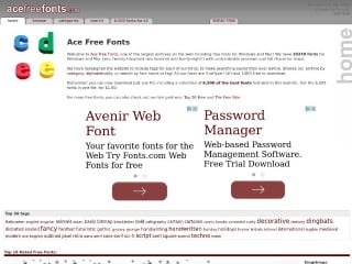Ace Free Fonts