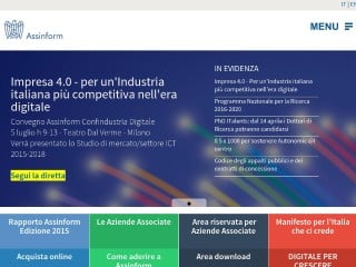 Screenshot sito: Assinform.it