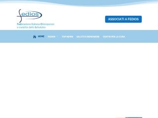 Screenshot sito: Federazione Italiana Osteoporosi