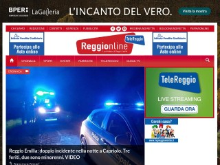 Screenshot sito: Reggionline.com