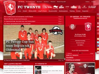 Screenshot sito: Twente