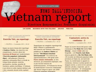 Screenshot sito: Vietnam Report