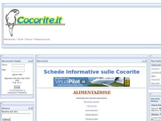 Screenshot sito: Cocorite.it