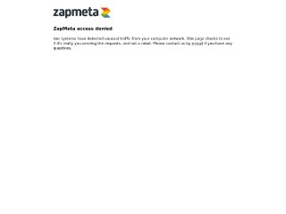 Screenshot sito: ZapMeta