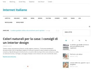 Screenshot sito: Internet Italiano