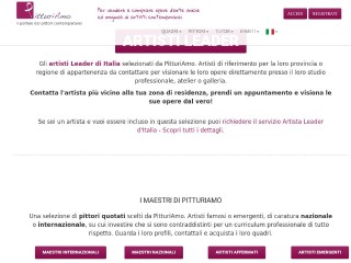 Screenshot sito: Pitturiamo.com