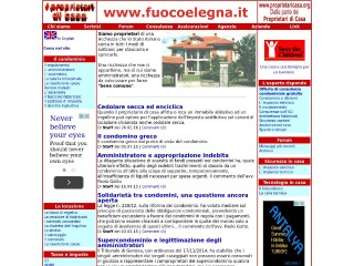 Screenshot sito: Proprietaricasa.org