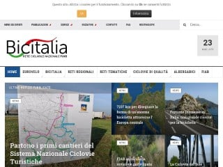 Screenshot sito: Bicitalia