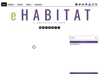 Screenshot sito: Ehabitat.it